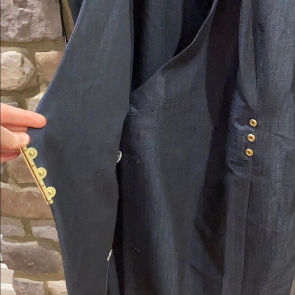 💕 Calvin Klein blue wrap dress nwt $175 💕 - Picture 8 of 12